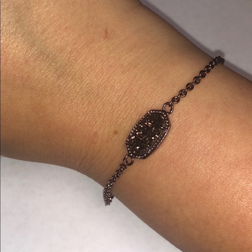 Kendra Scott Elaina Bracelet Chocolate Drusy